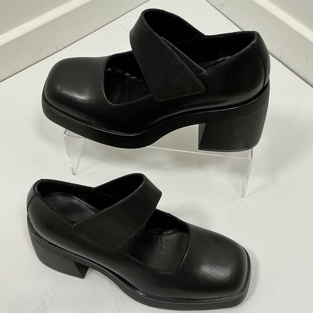 Vagabond Brooke Black Platform Mary Janes - Picture 2 of 6